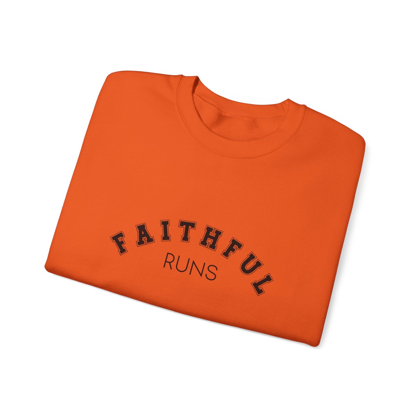 Faithful Runs Signature Heavy Blend™ Crewneck Sweatshirt