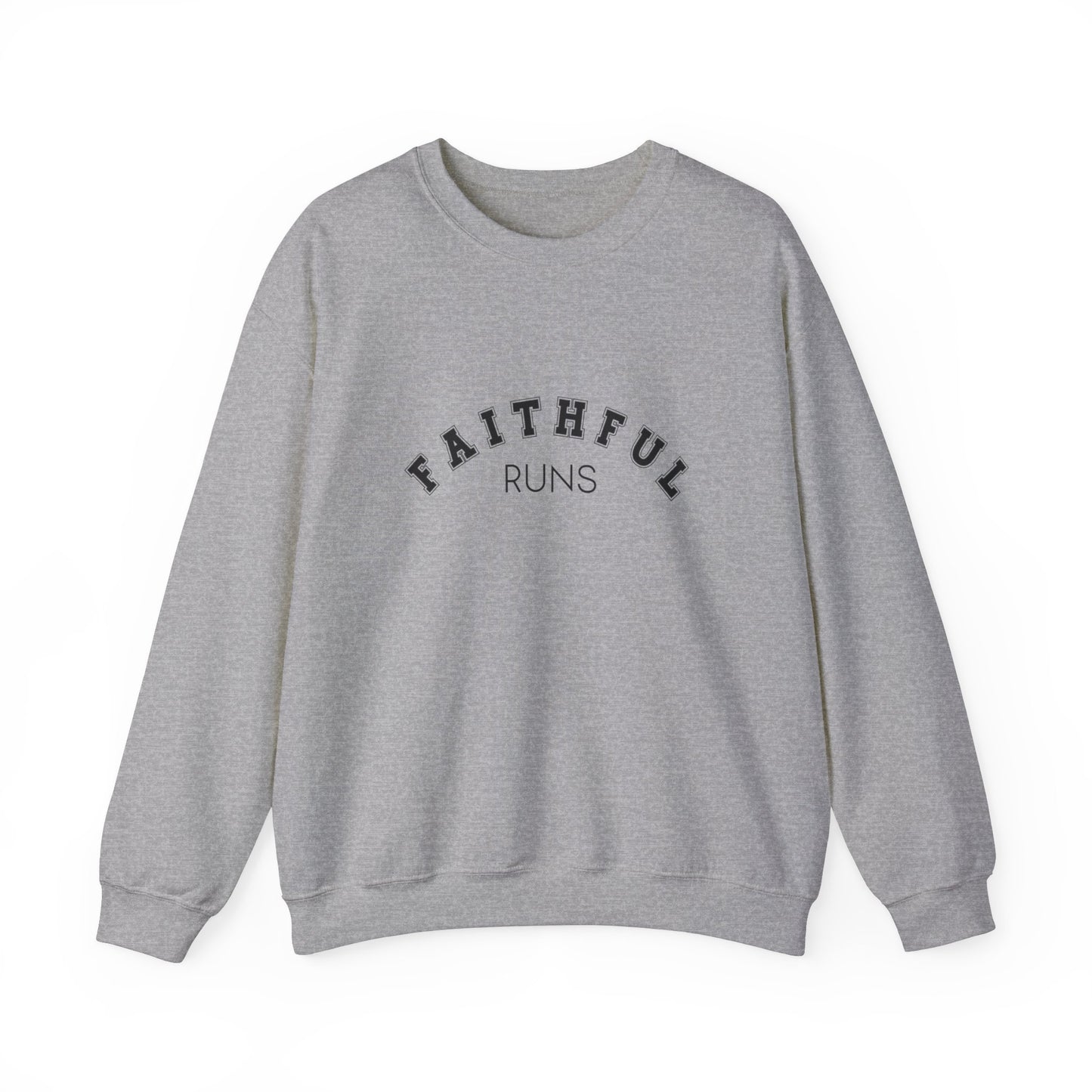 Faithful Runs Signature Heavy Blend™ Crewneck Sweatshirt