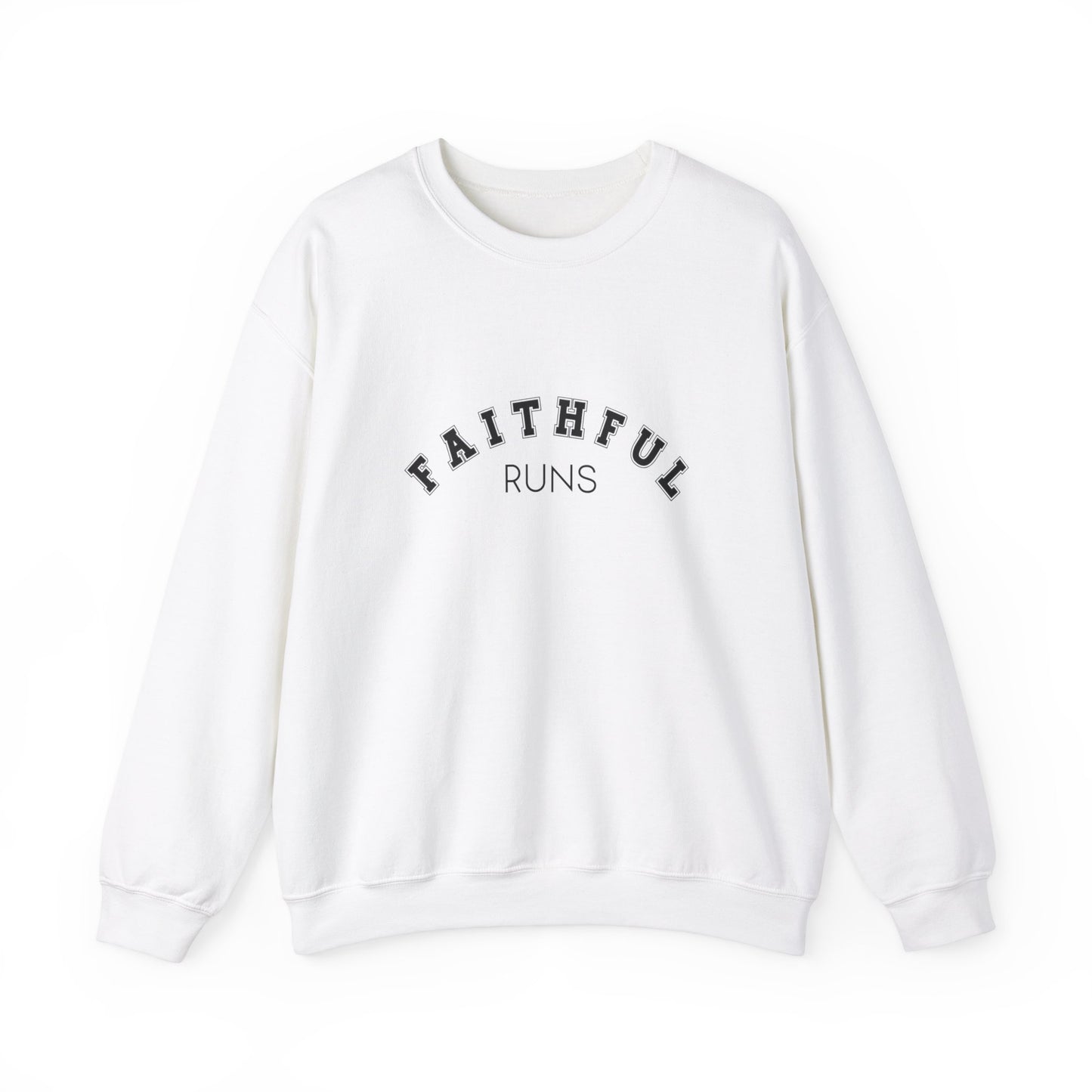 Faithful Runs Signature Heavy Blend™ Crewneck Sweatshirt