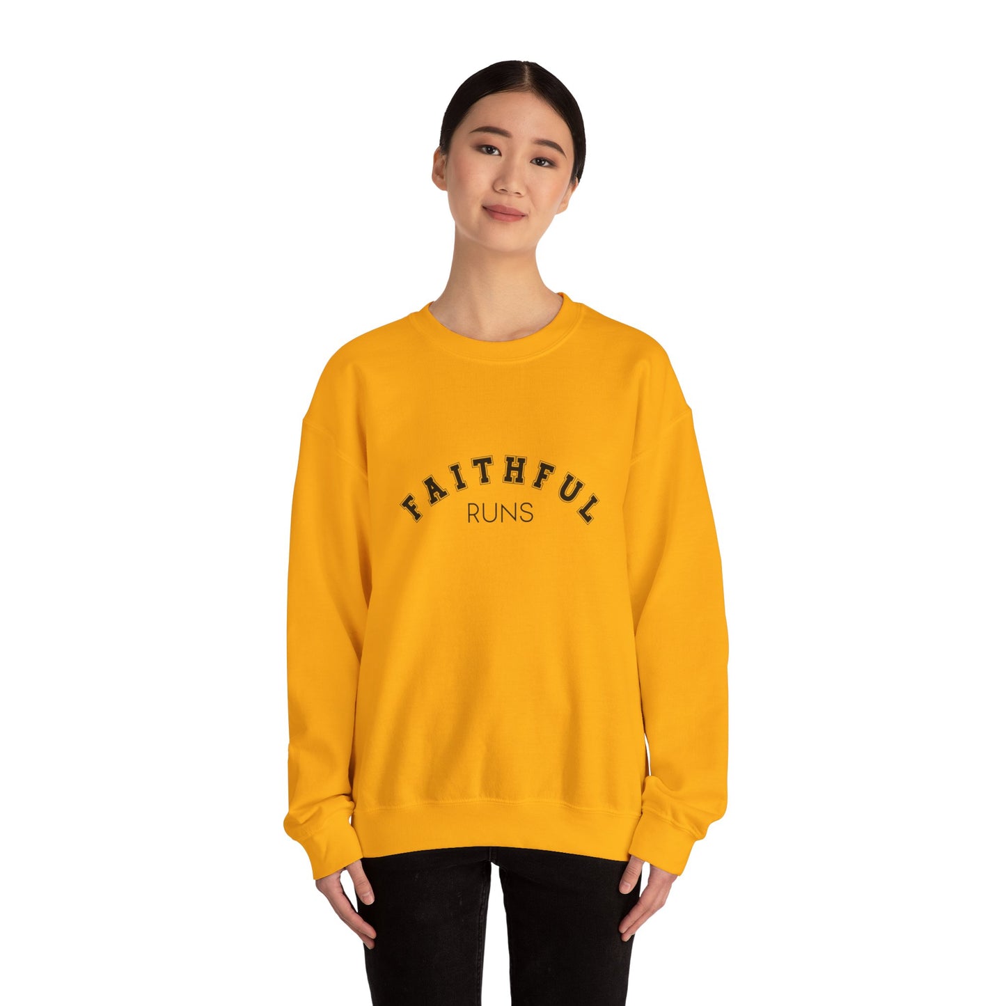 Faithful Runs Signature Heavy Blend™ Crewneck Sweatshirt