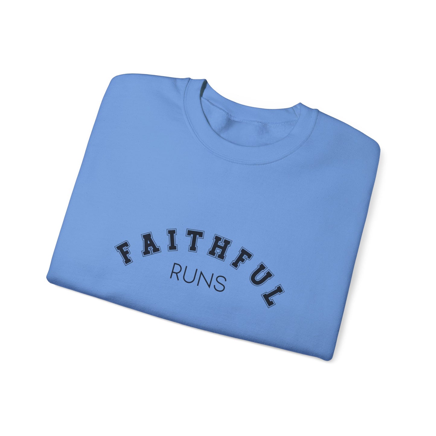 Faithful Runs Signature Heavy Blend™ Crewneck Sweatshirt