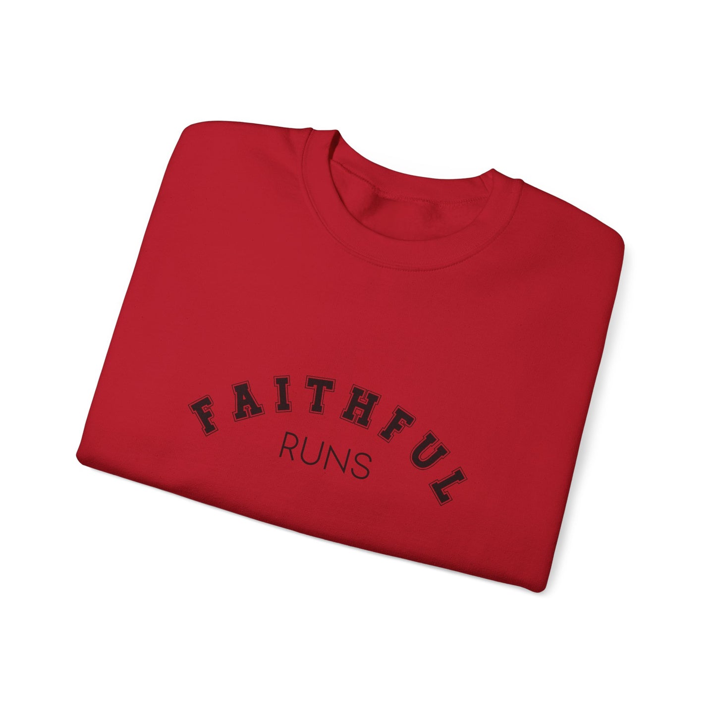 Faithful Runs Signature Heavy Blend™ Crewneck Sweatshirt