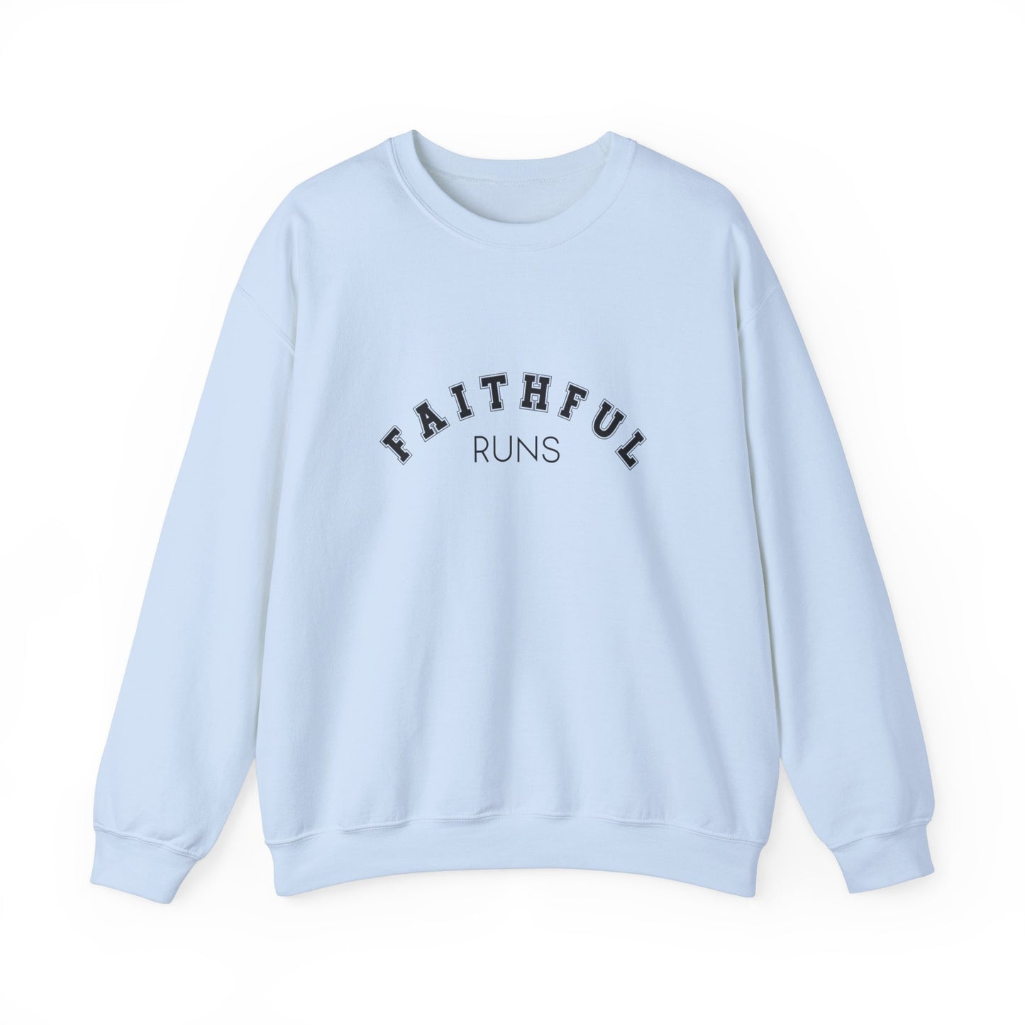 Faithful Runs Signature Heavy Blend™ Crewneck Sweatshirt