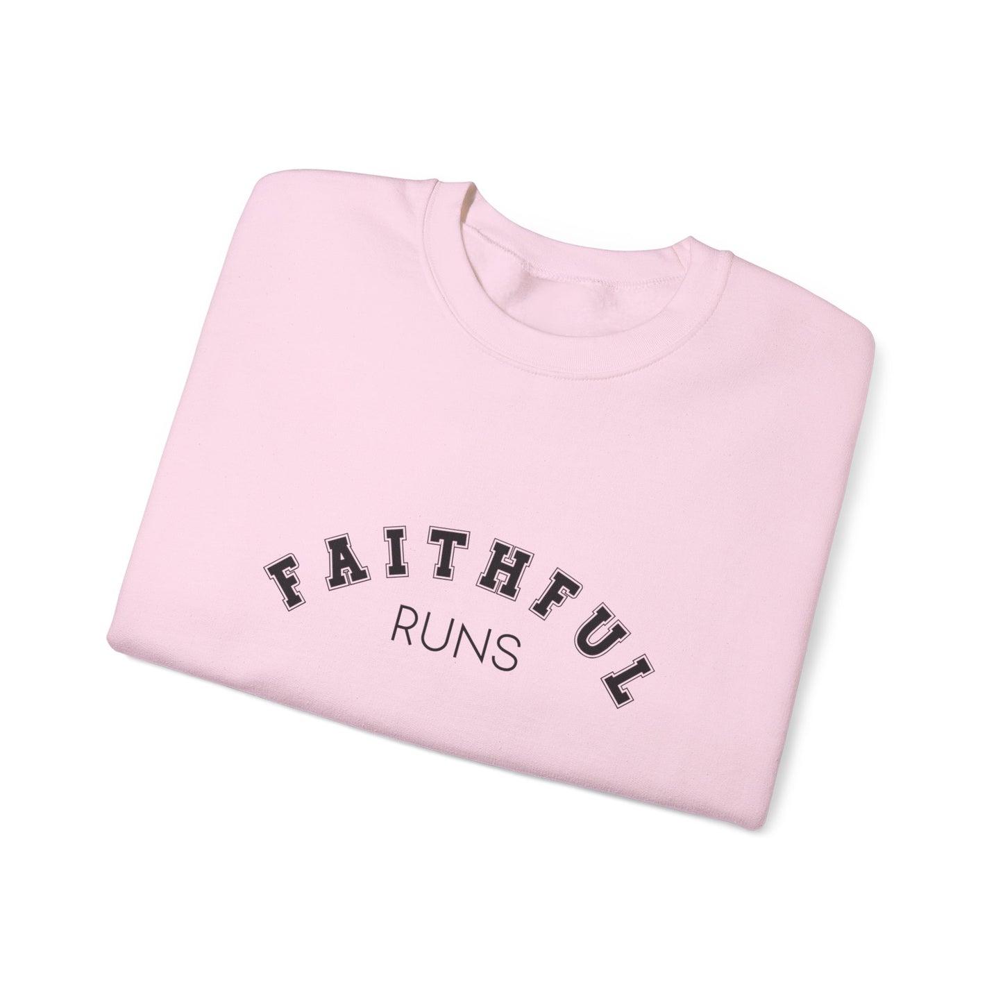Faithful Runs Signature Heavy Blend™ Crewneck Sweatshirt