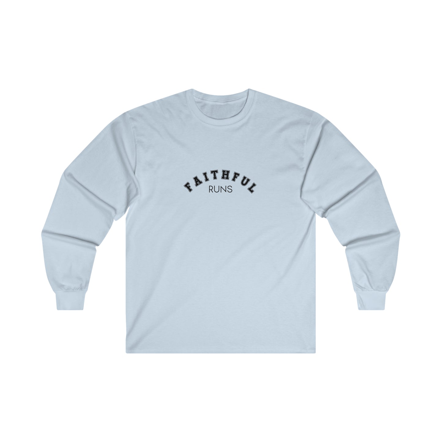Faithful Runs Signature Long Sleeve Tee