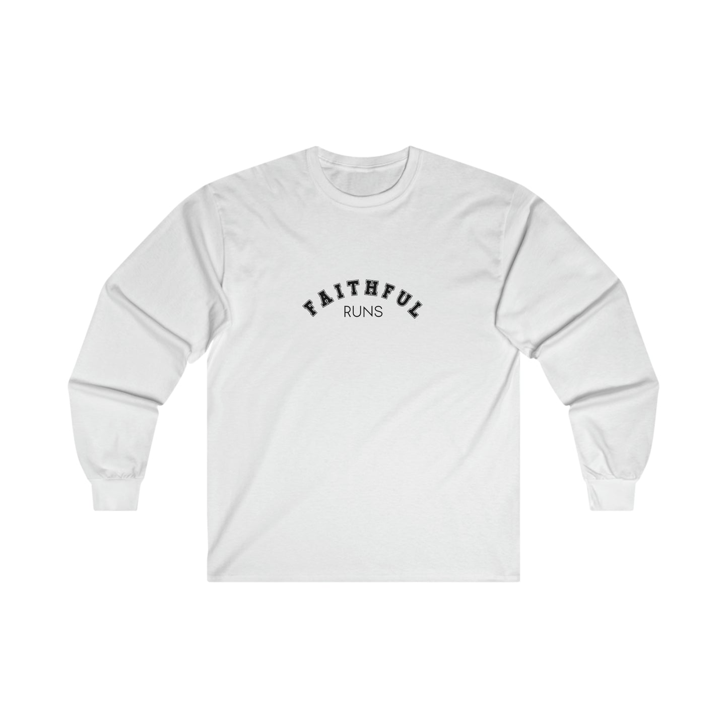 Faithful Runs Signature Long Sleeve Tee