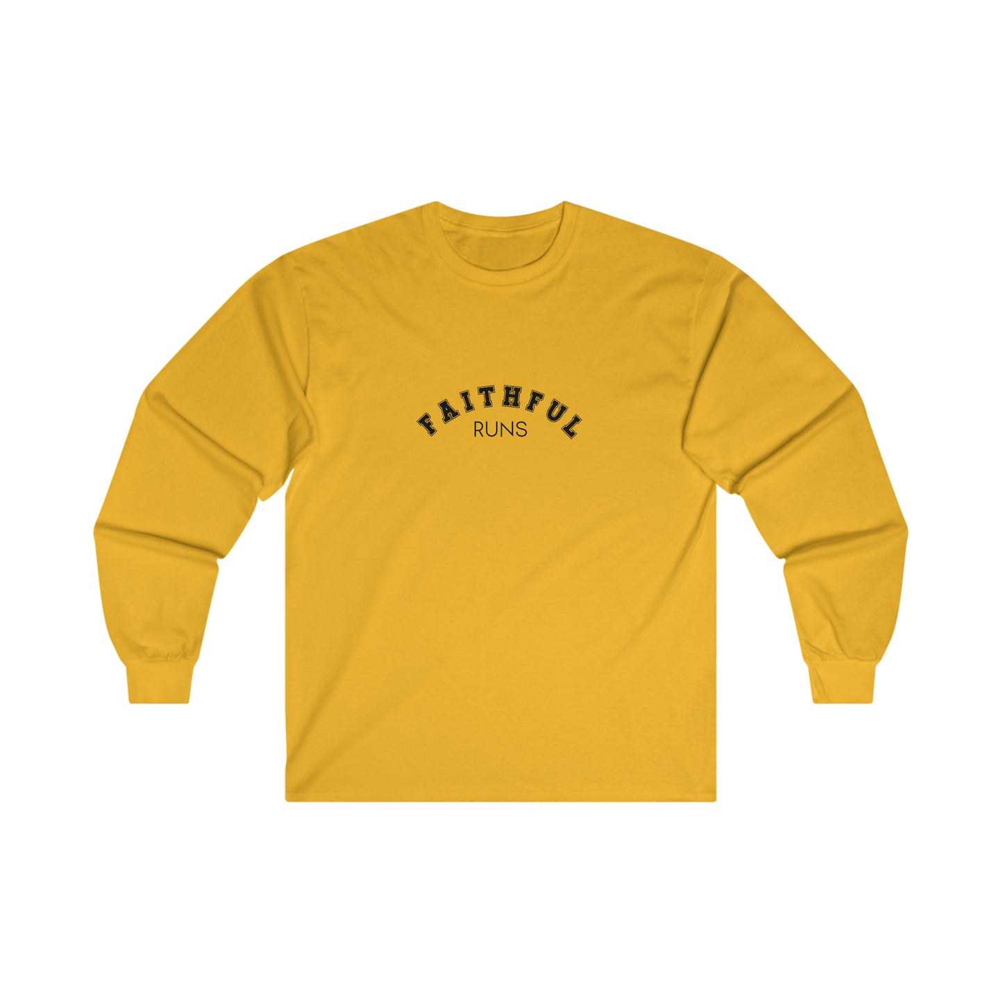 Faithful Runs Signature Long Sleeve Tee