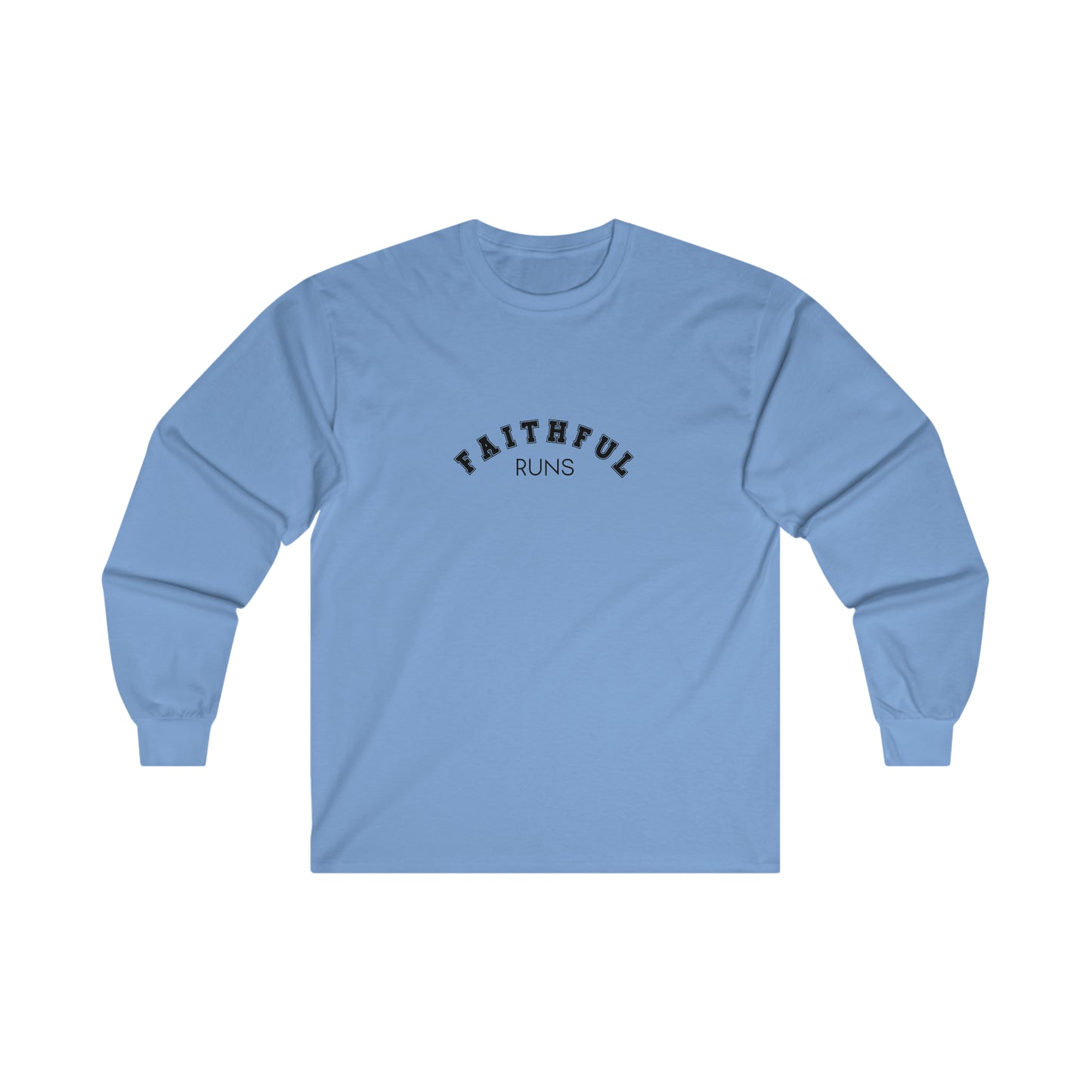 Faithful Runs Signature Long Sleeve Tee