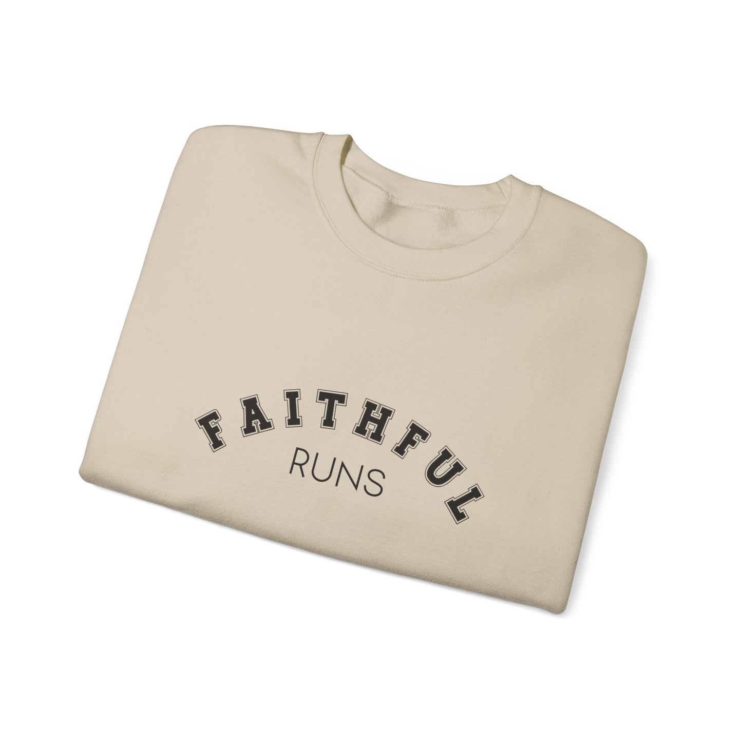 Faithful Runs Signature Heavy Blend™ Crewneck Sweatshirt