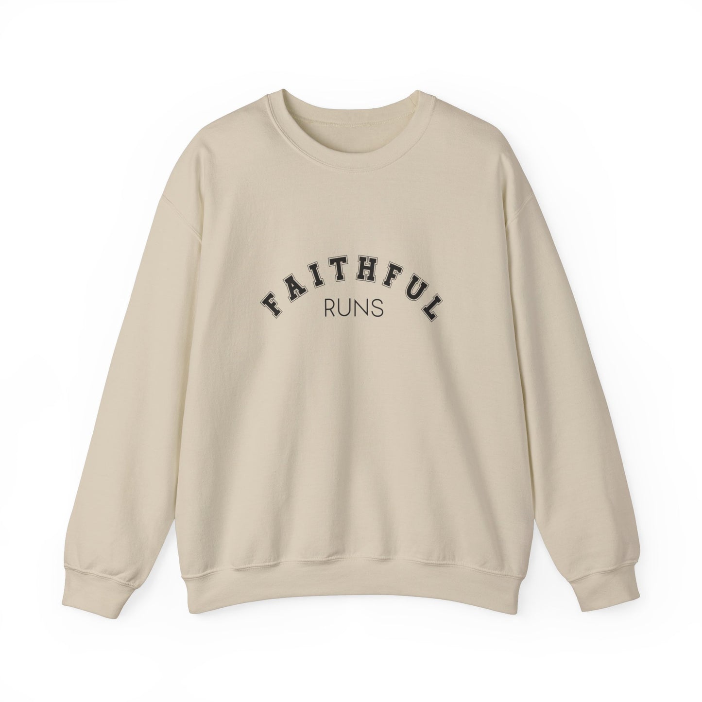 Faithful Runs Signature Heavy Blend™ Crewneck Sweatshirt