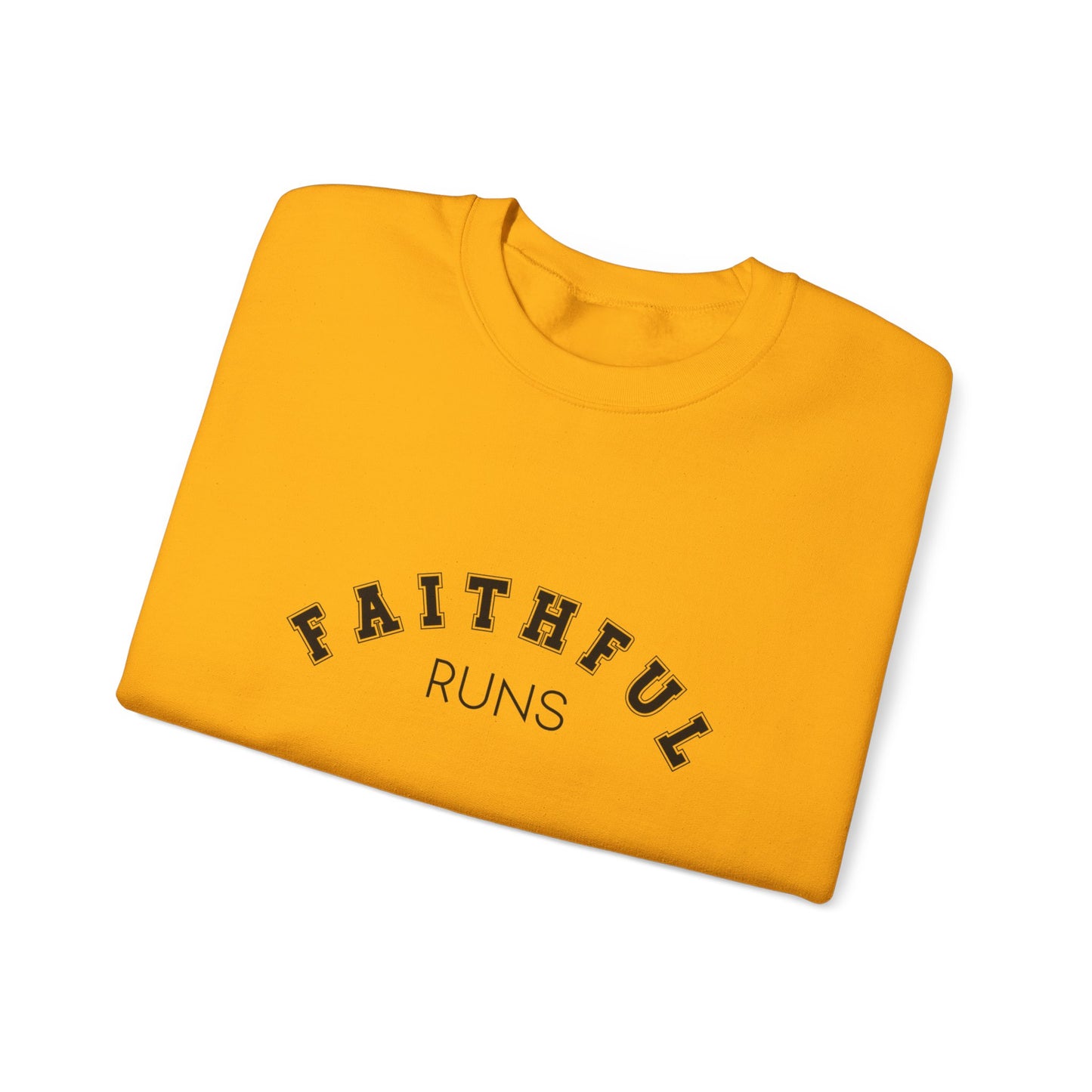 Faithful Runs Signature Heavy Blend™ Crewneck Sweatshirt