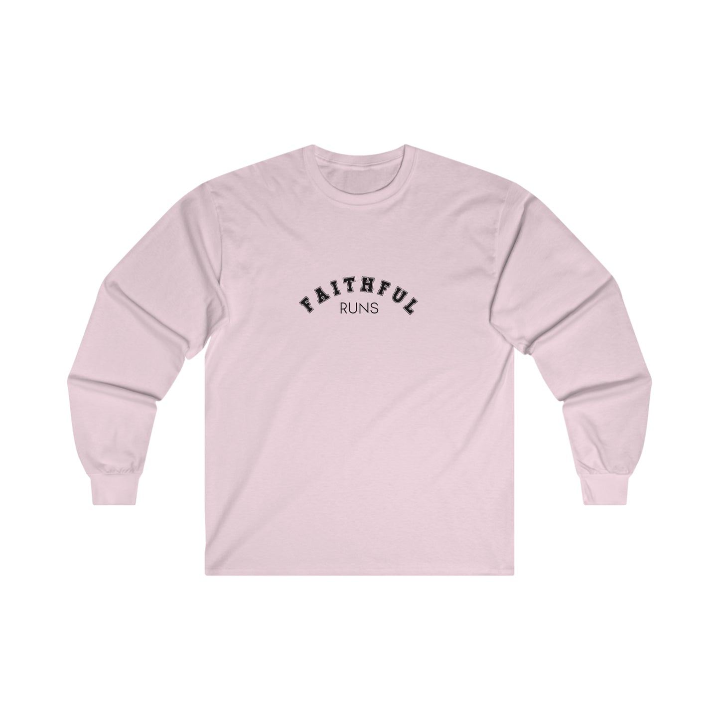Faithful Runs Signature Long Sleeve Tee